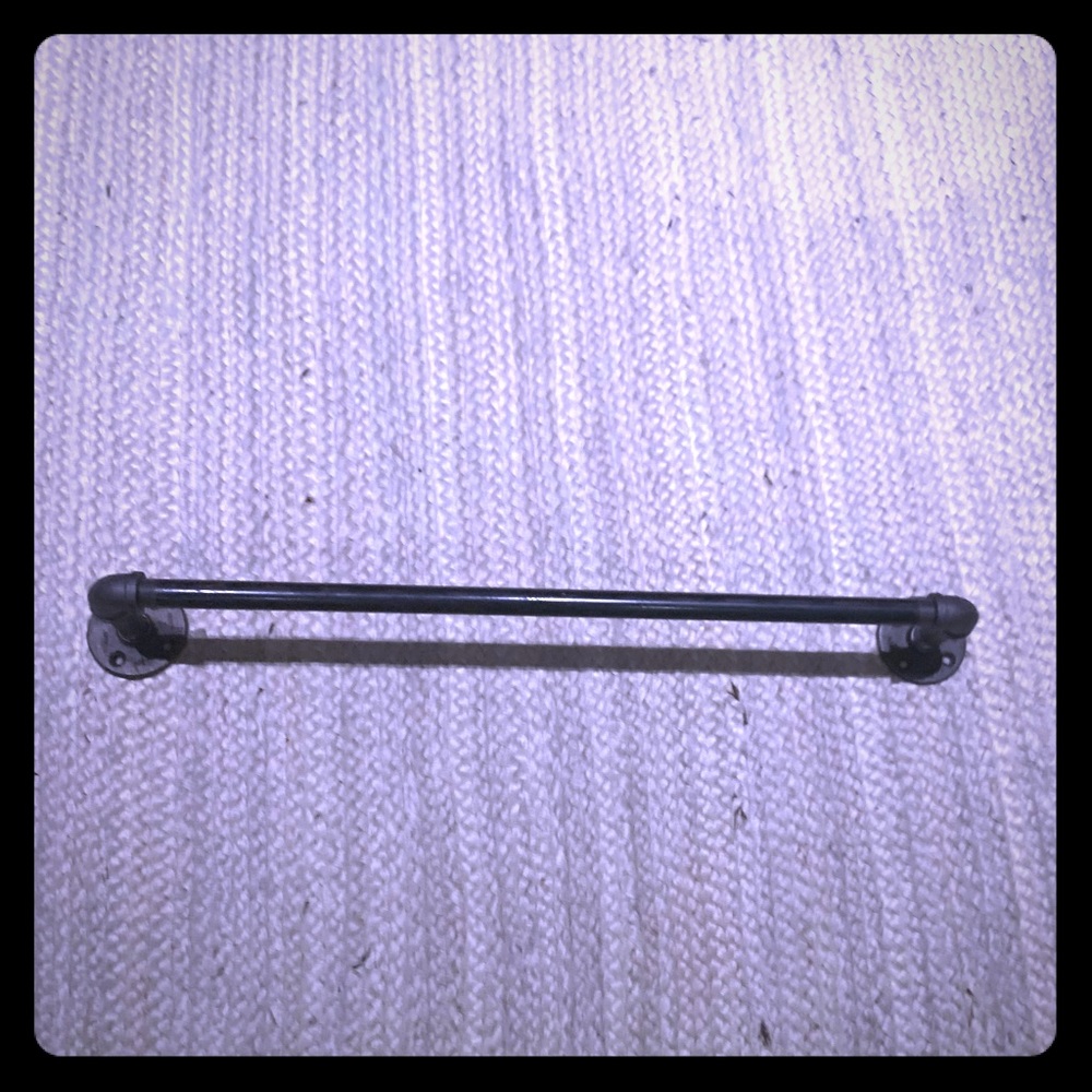 3/$25 Etsy Galvanized steel industrial towel rack